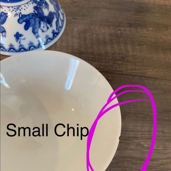 Blue & White Japanese Rice Cups - Picture 5 of 10